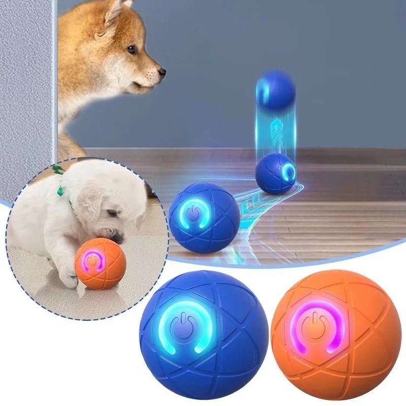 Automatic Rolling Dog Toy